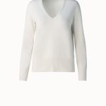 Cashmere V-Neck Knit Pullover