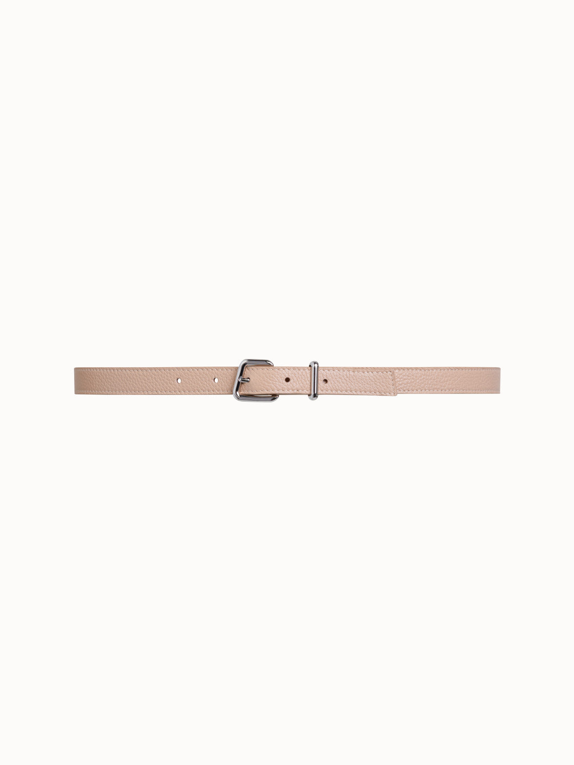 909548.jpg Thin Leather Trapezoid Buckle Belt - Image 1