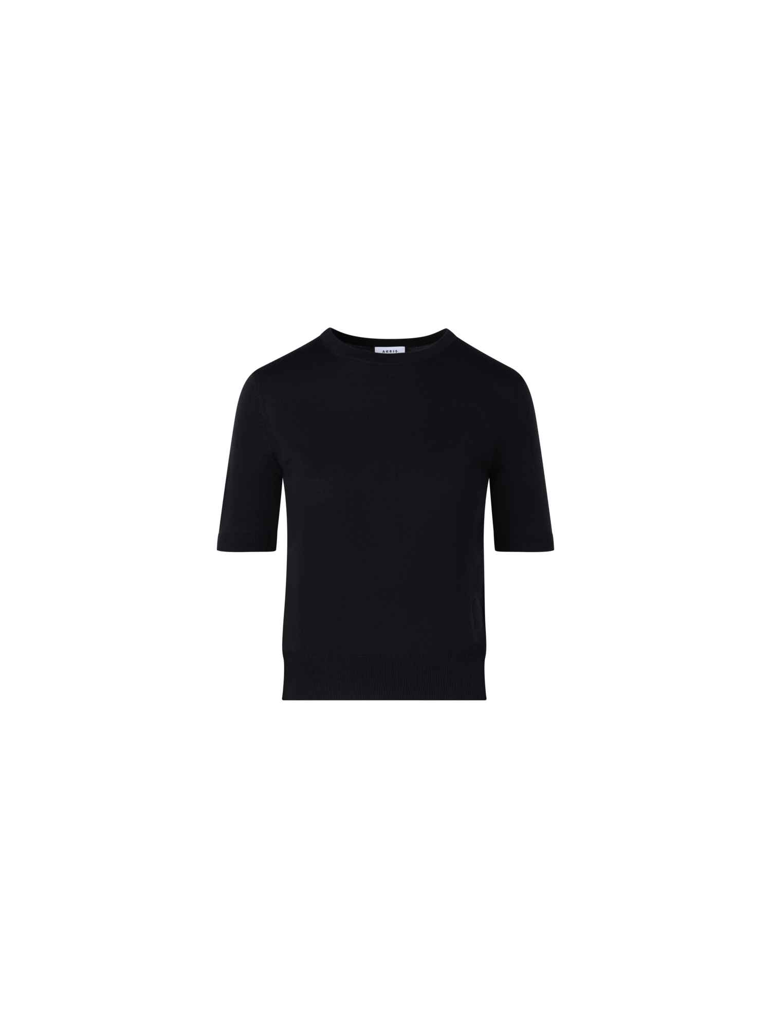 img_00f11a69-d9e2-4ee7-9d46-1a1b1119b5c6.png Short-Sleeve Merino Wool Knit Sweater - Image 1