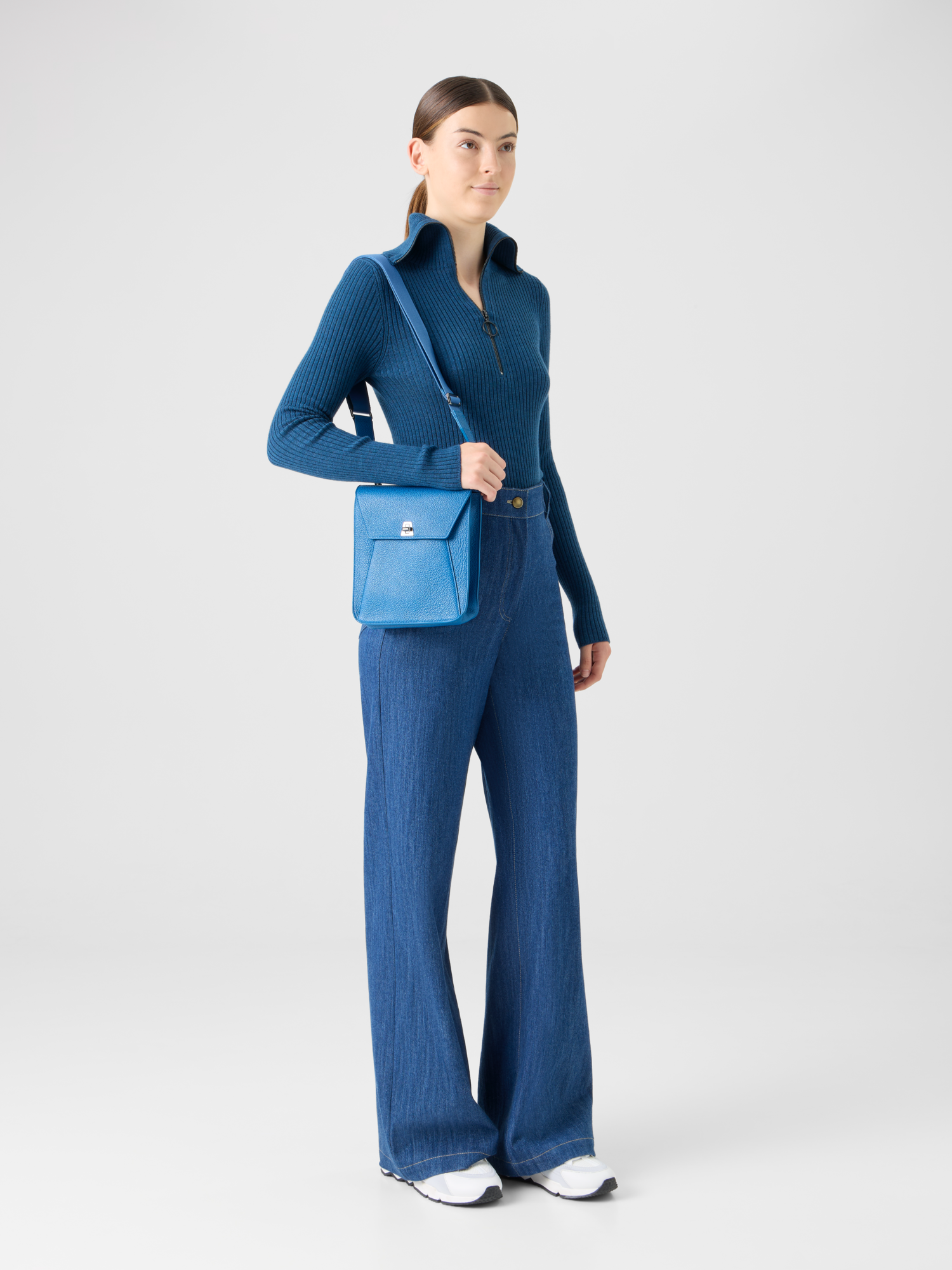 img_02852860-800a-46f9-a28c-11d36731cf8e.png Cooper Wide Leg Stretch Cotton Denim Pants - Image 1