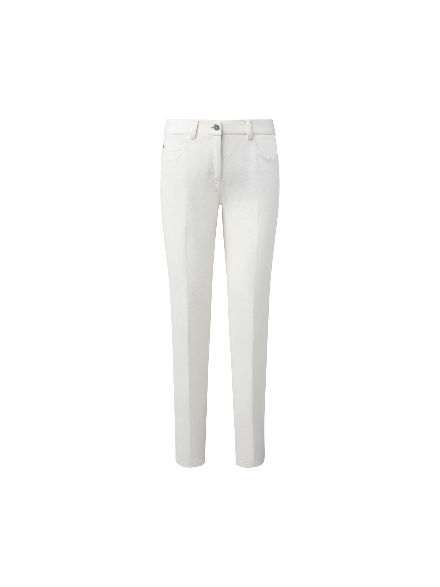 img_02f59991-67eb-4b69-b311-764544e6caab.png Slim Cotton Denim Stretch Pants - Image 1