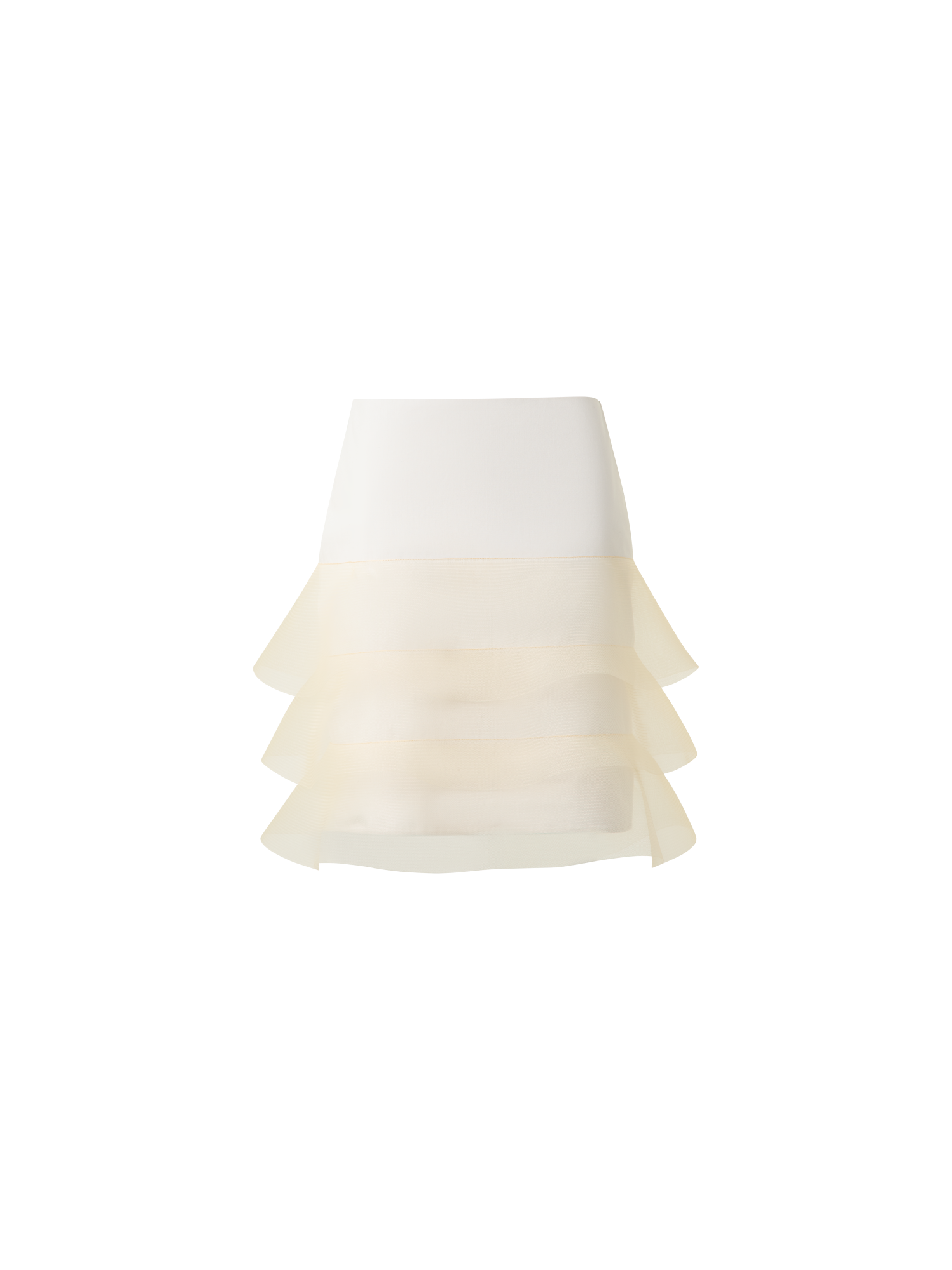 img_0545d0e9-1a62-4448-8f9d-368a109d5a89.png Short Pencil Skirt with Tulle Waves - Image 1