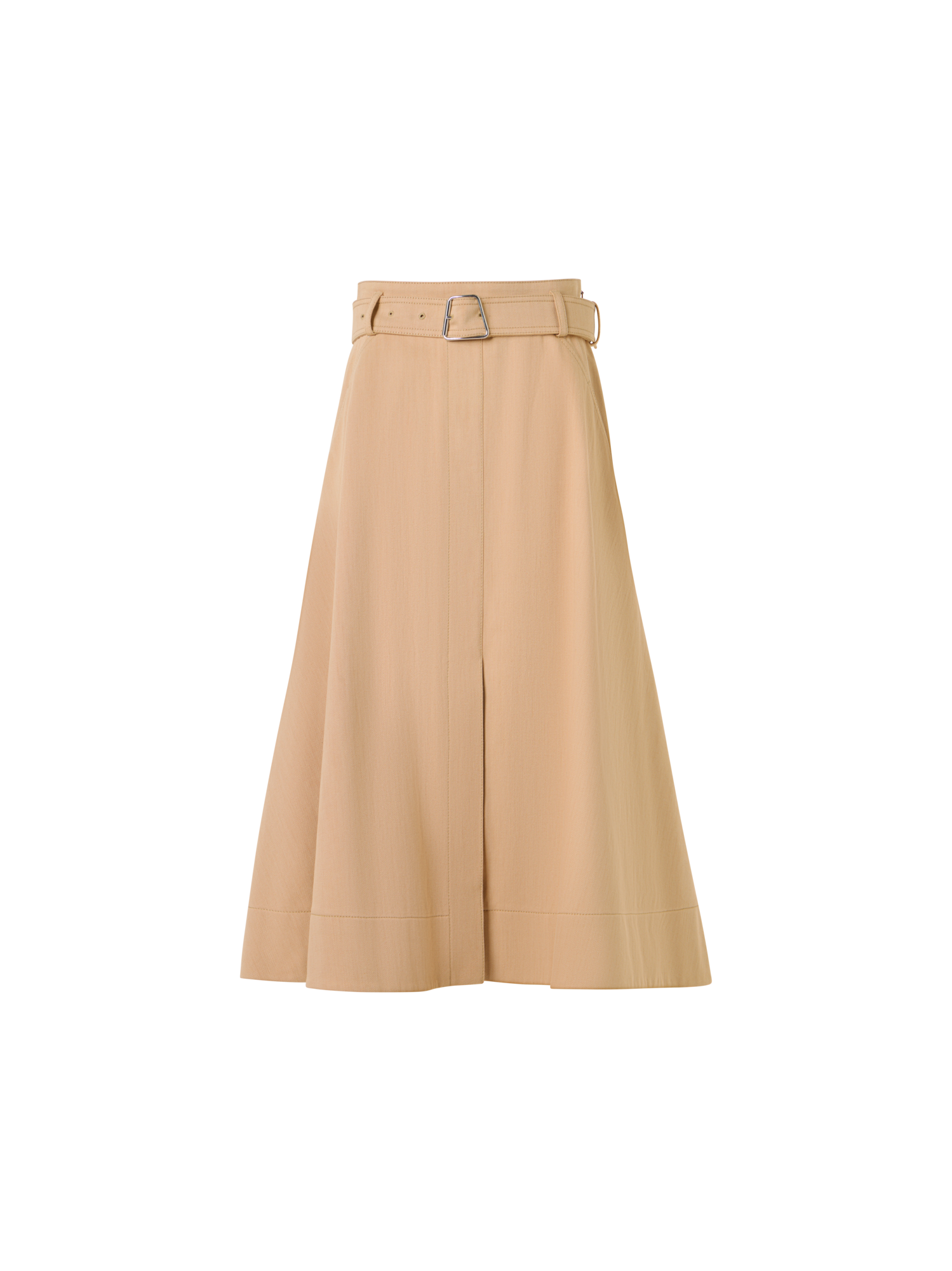 img_07c608ff-2325-4342-ab17-a63e61e4d5e8.png Stretch-Cotton Denim Midi Skirt - Image 1