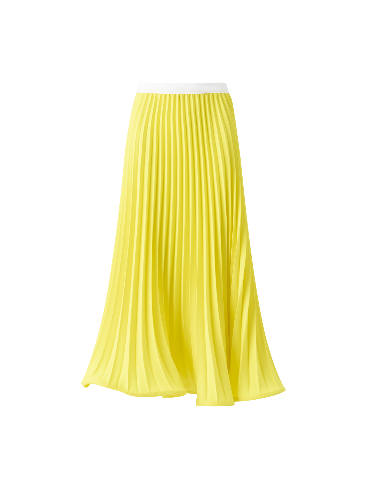 img_087d1bf1-e4fe-4608-915e-c12c64475adf.png A-Line Plissé Pleated Midi Skirt - Image 1