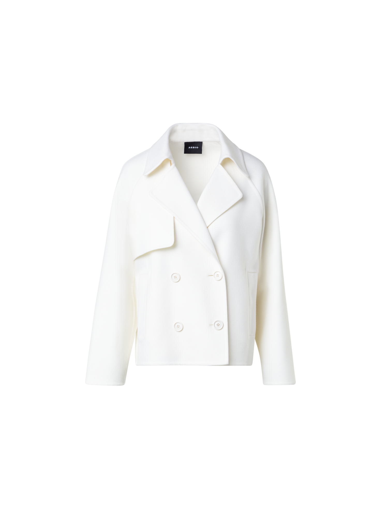 img_08f40c52-6fe4-402c-be0d-f6e6ab17e0e8.png Trench Jacket in Wool Double-Face - Image 1