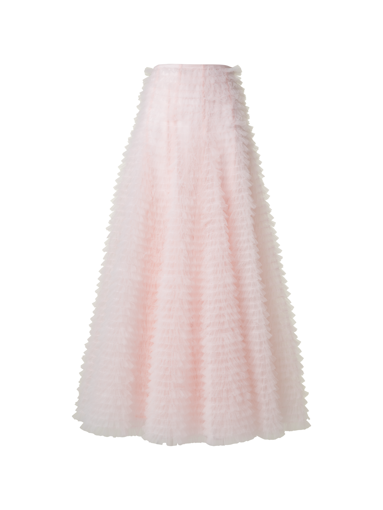 img_10ef2642-5870-4ade-a187-4f501874ec3a.png Ruched Tulle Maxi Skirt - Image 1