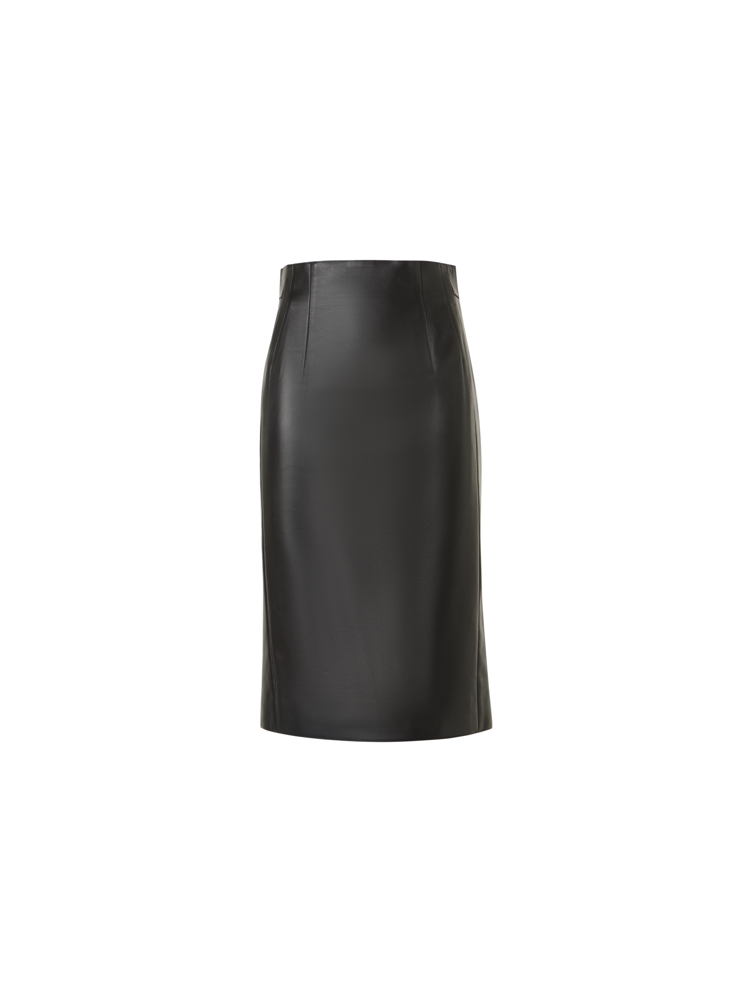 img_10fc9b07-7380-4d48-8f0a-80604a9a7ef6.png High-Waist Lamb-Nappa Leather Pencil Skirt - Image 1