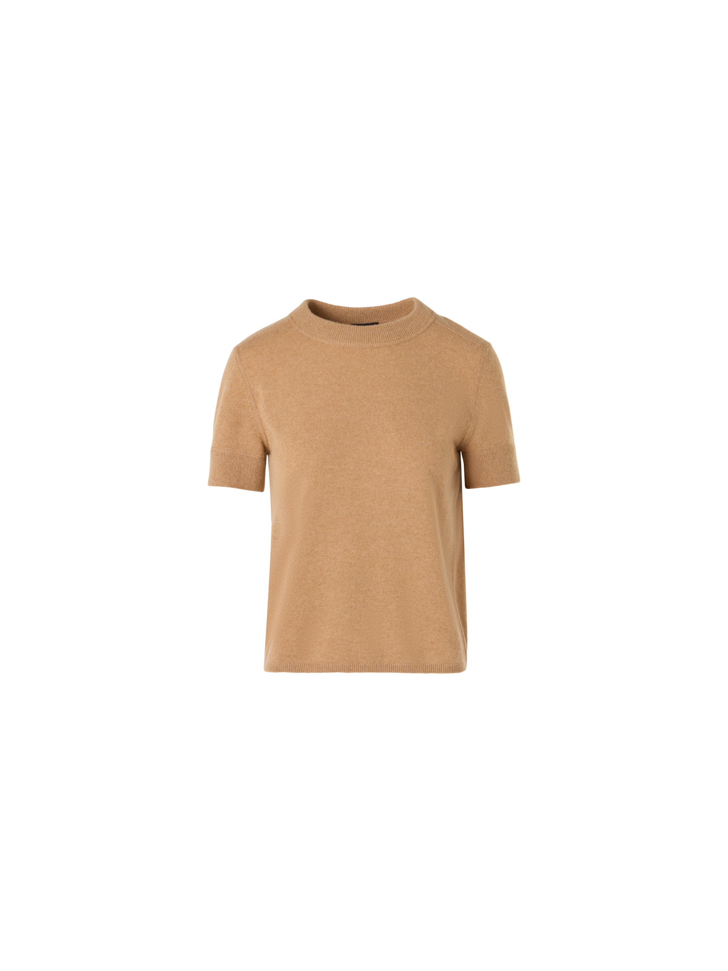 img_179baa77-6f1a-4299-8f1a-98f7663c9893.png Short-Sleeve Cashmere Knit Sweater - Image 1