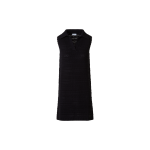 Polo Knit Dress in Chunky Knit Cotton