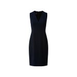 Sleeveless V-Neck Wool Double-Face Sheath Dress