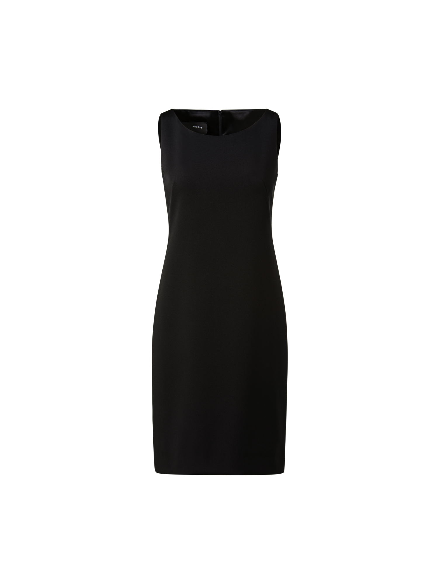img_23053f49-9532-4448-9af8-de9c427b95f2.png Silk Crêpe Stretch Sheath Dress - Image 1