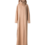 Maxi Coat in Water Repellent Silk Poplin