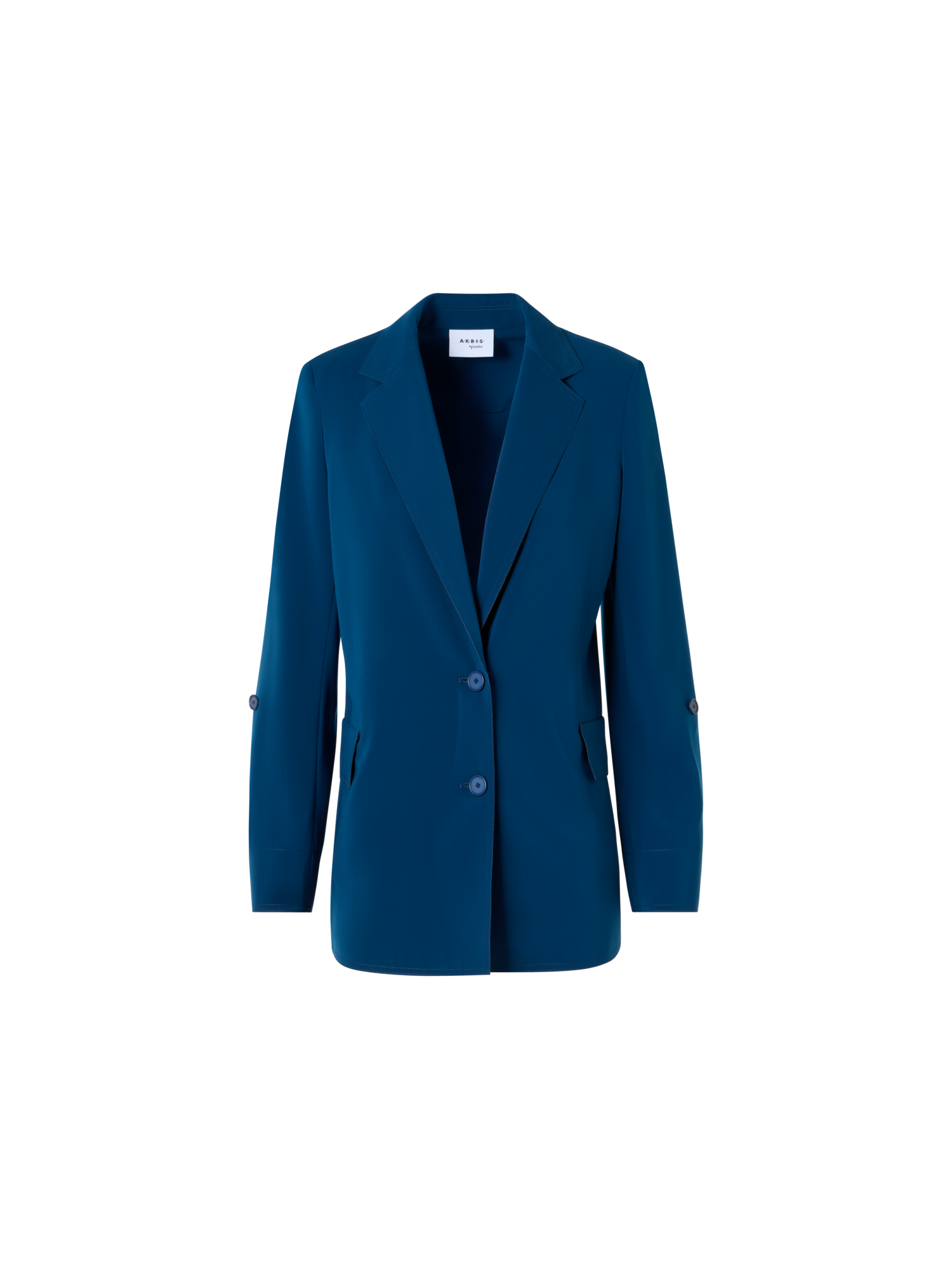 img_26c4a4bf-f32b-44ec-b1ae-70d374526337.png Lasercut Crêpe Boyfriend Blazer - Image 1