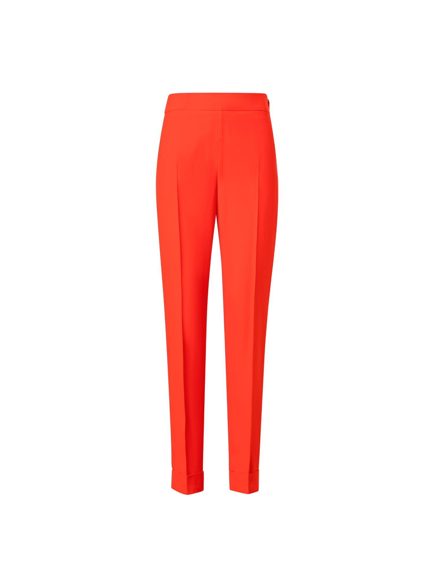 img_2853d3bc-62c0-46bd-b58e-f389be43c926.png Tapered Crêpe Pants with Elastic Back - Image 1