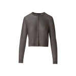 Silk Cardigan with Golden Lurex