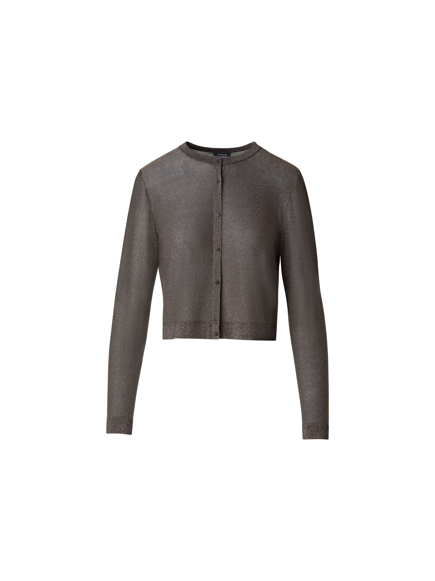 img_290180d1-33e7-4418-a11b-a1fa1207bfc4.png Silk Cardigan with Golden Lurex - Image 1