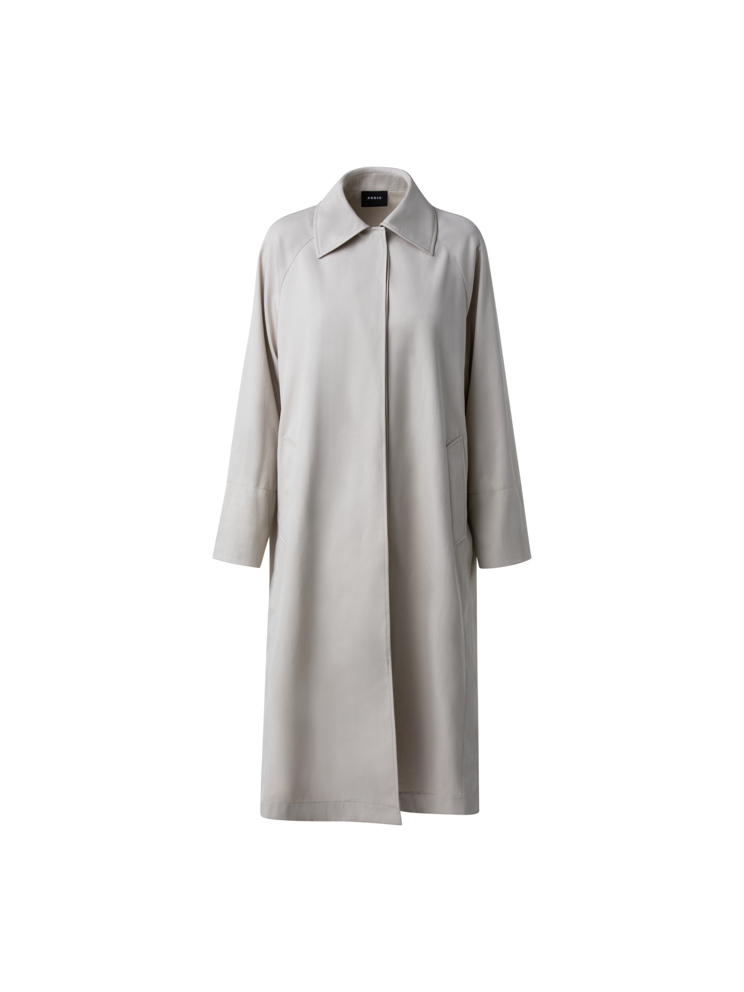 img_2f1334fc-54a5-4691-b90a-123615341f8a.png Hannes Cotton Gabardine Coat - Image 1